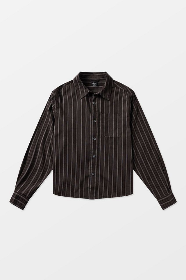 Loom Brown Nolan Stripe Shirt #6