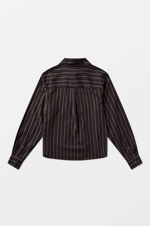 Loom Brown Nolan Stripe Shirt #7