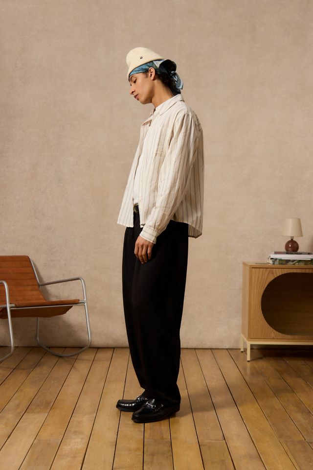Loom Camicia Ecru a Righe Nolan #1