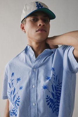 UO Stripe Short Sleeve Graphic Shirt
