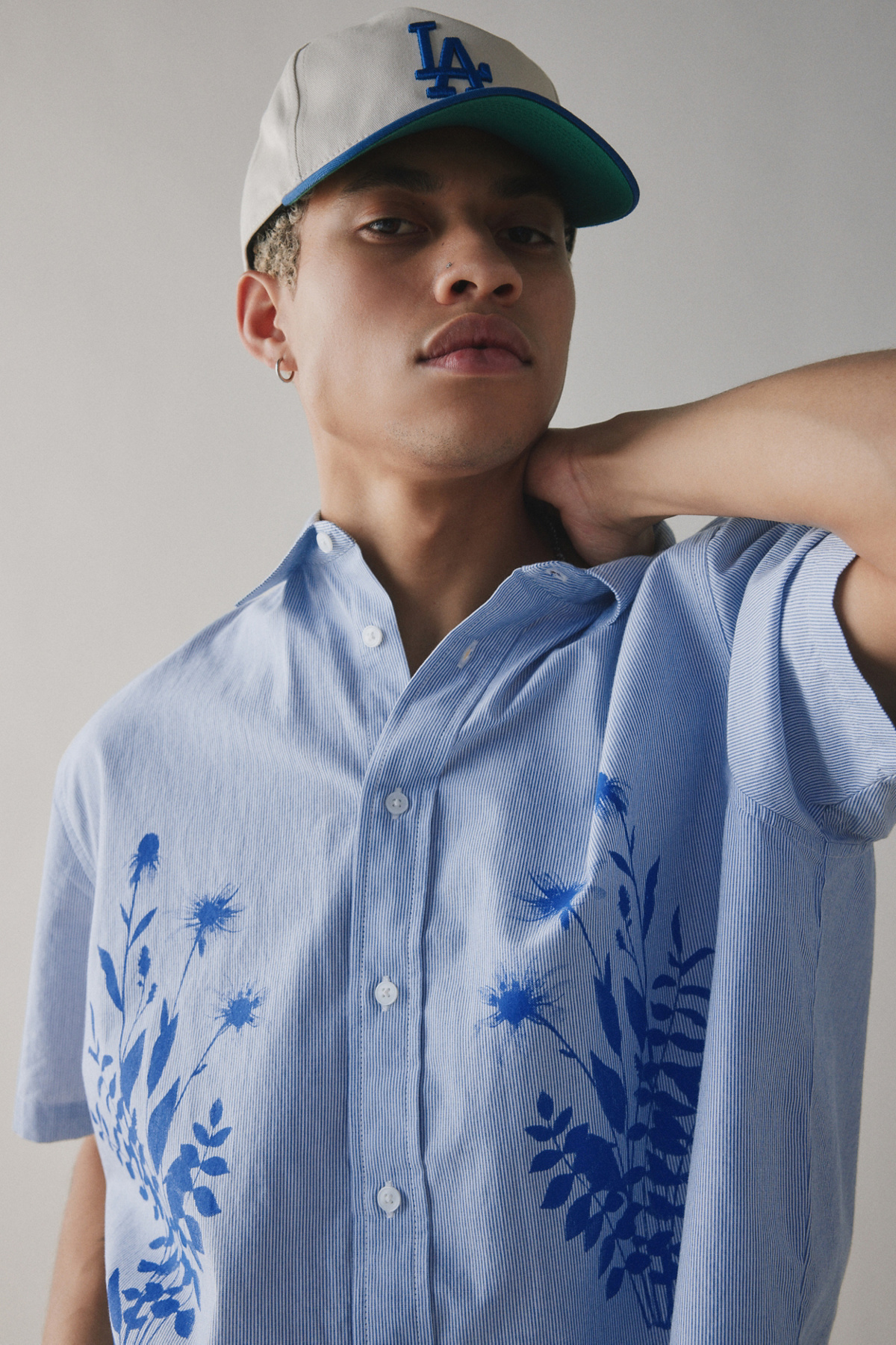 UO Stripe Short Sleeve Graphic Shirt