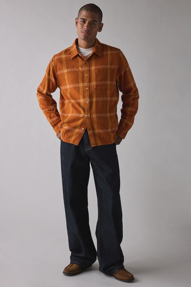 UO Oranges Baggy Flanellhemd #2