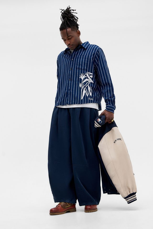 Loom Navy Nolan Bestickte Hemd #2