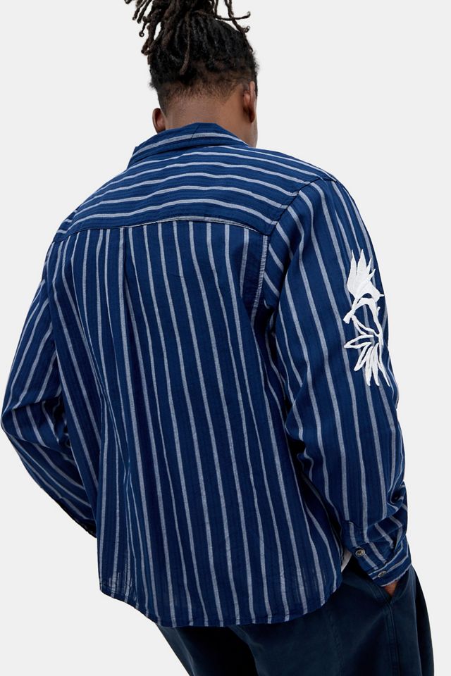 Loom Navy Nolan Bestickte Hemd #3