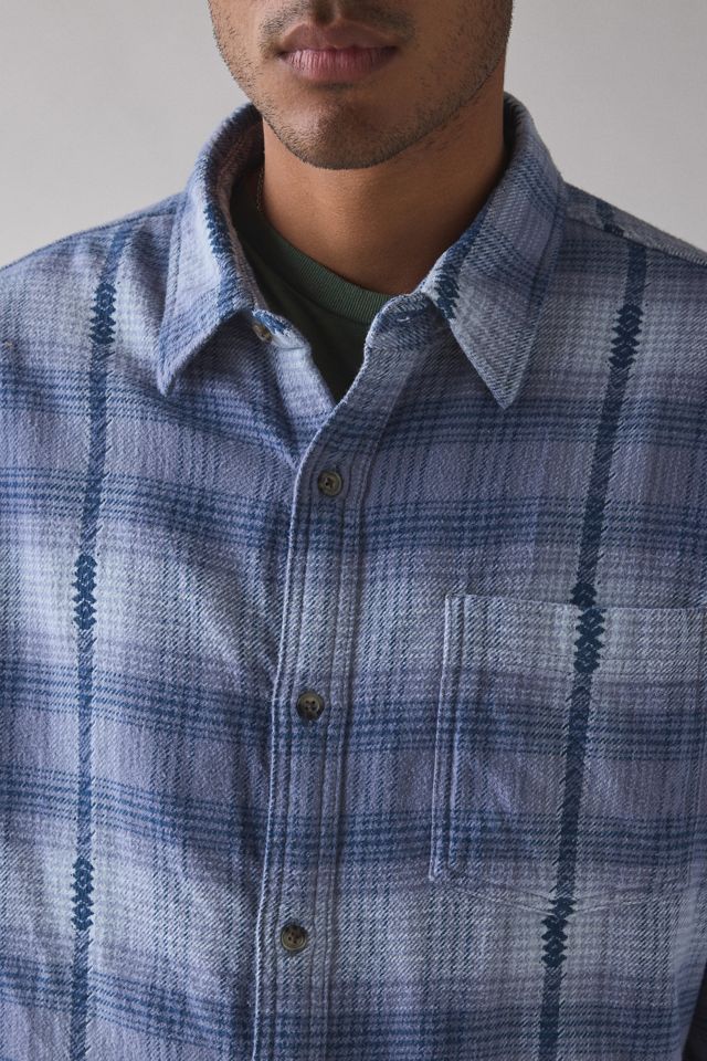 Camisa de Franela Azul BDG #1