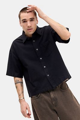 BDG Solid Black Arlo Shirt