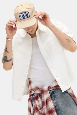 Camisa Arlo Blanca Sólida BDG