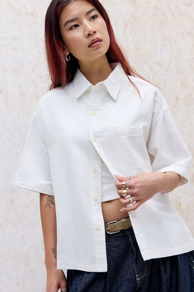 Camisa Arlo Blanca Sólida BDG #4