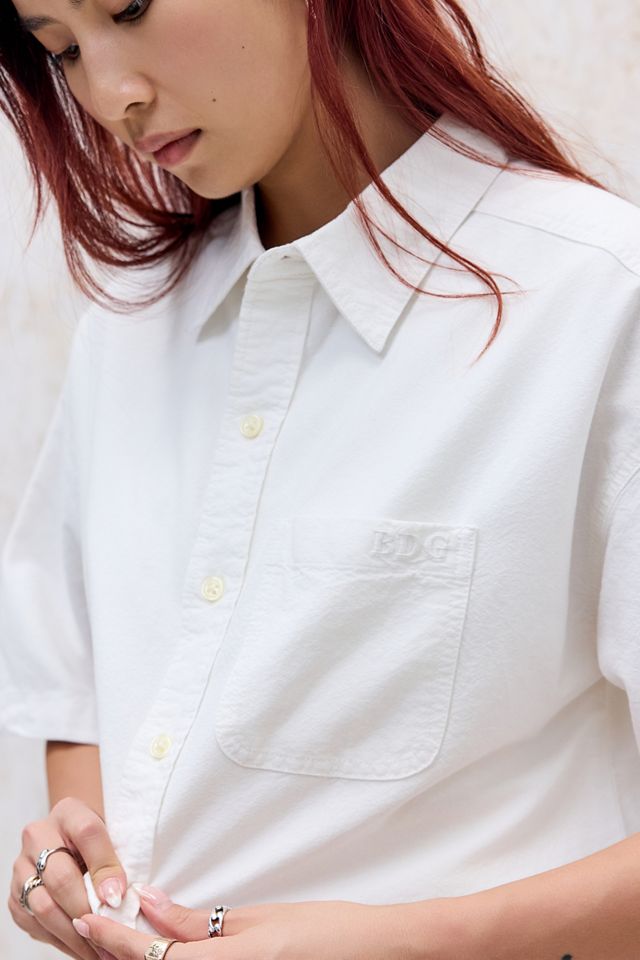Camisa Arlo Blanca Sólida BDG #6