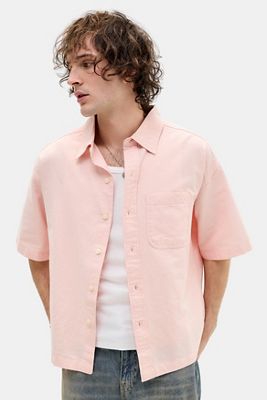 Camicia Arlo BDG Rosa Antico Tinta Unita
