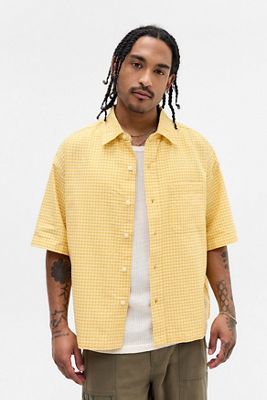 TUONROAD Camicia Hawaiana Uomo Stampa 3D Neon: Maniche Corte, Estiva, Funky Con Ananas E Fiori, Taglia XL