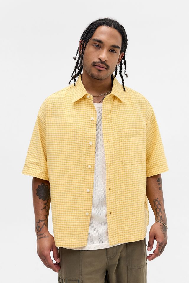 Camicia A Quadri Uomo Slim Fit | Maniche Lunghe Con Risvolto | Stile Boscaiolo Scozzese | Camicia Casual Da Ufficio | Rossa - 3