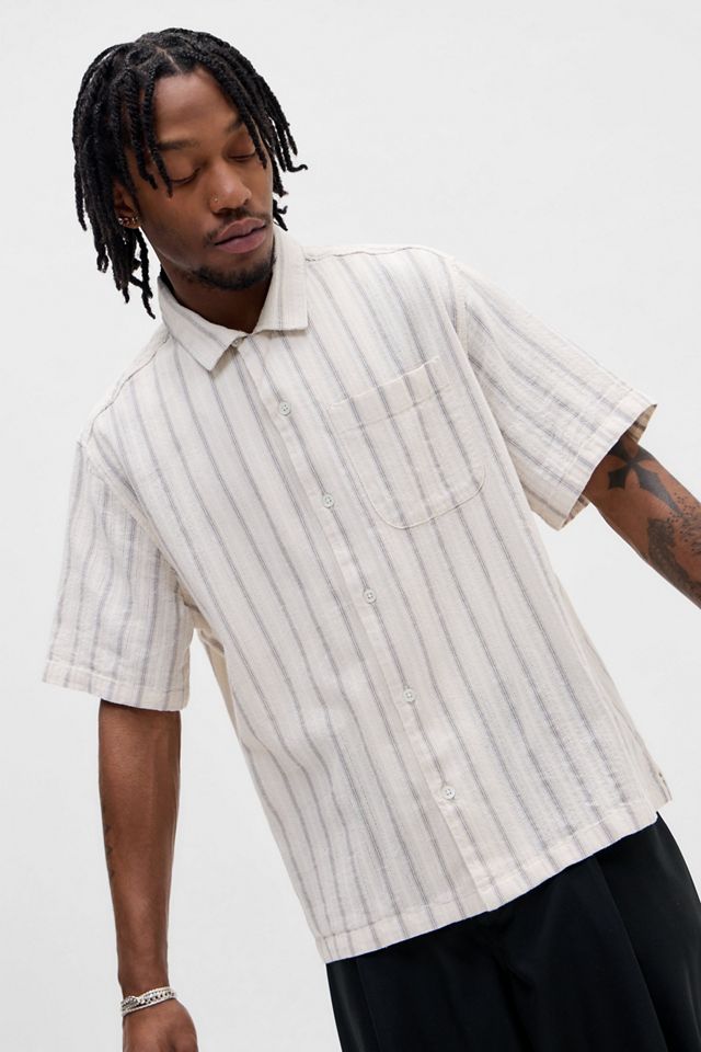 Loom Camicia Nico Stripe avorio #4
