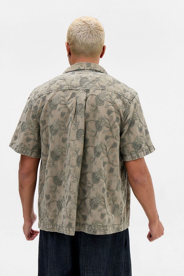 Ayker Khaki Acid Broderie Shirt #3
