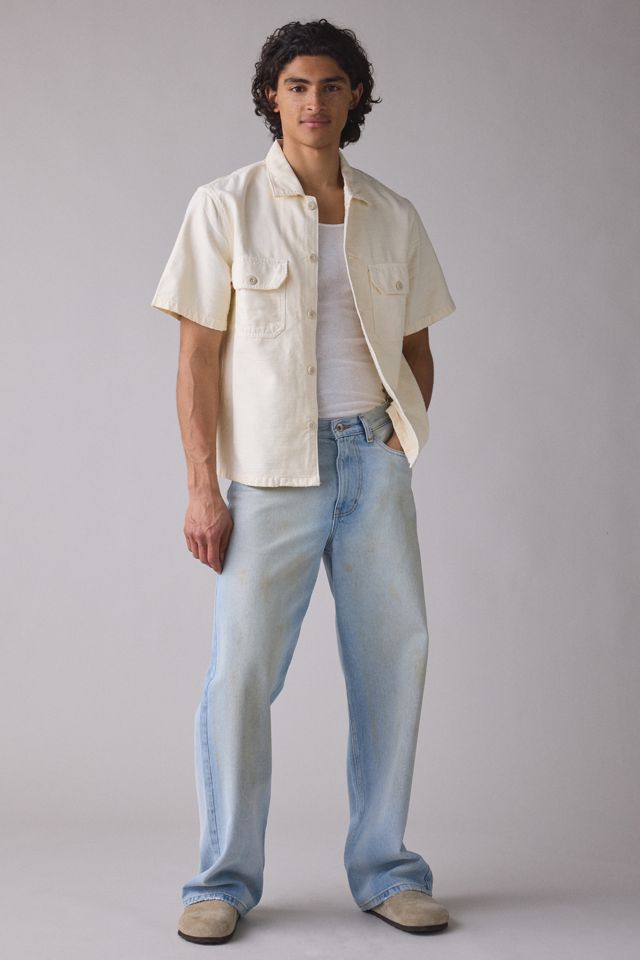 BDG Ivory Surplus Short Sleeve Shirt #1