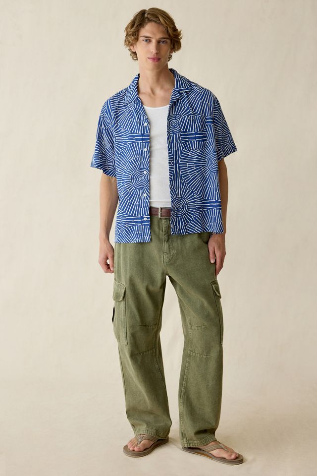 Chemise à motifs à manches courtes UO #1