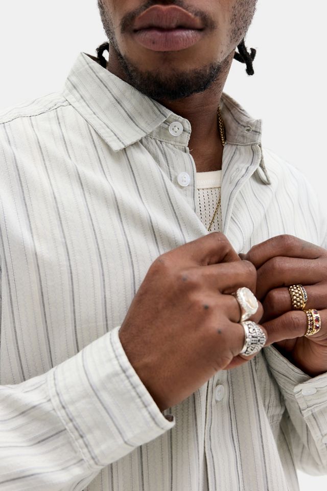 Loom Nolan Stripe Textured Shirt #2