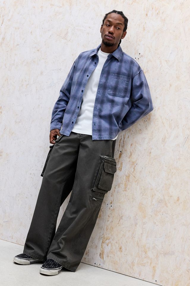 Archivis Camicia a Maniche Lunghe Navy Shadow #1