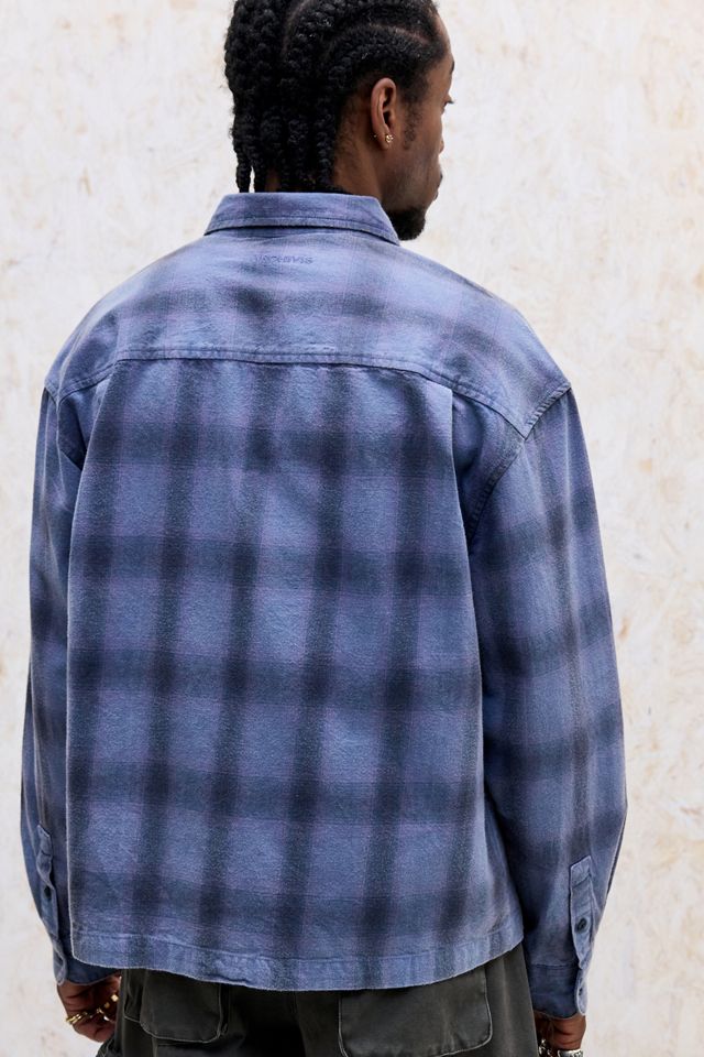 Archivis Camicia a Maniche Lunghe Navy Shadow #3