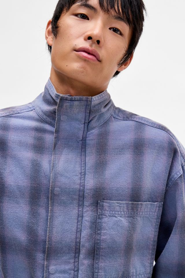 Archivis Navy Schattenkaro Hemd #2
