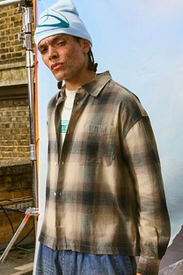 iets frans... Shadow Long Sleeve Check Shirt