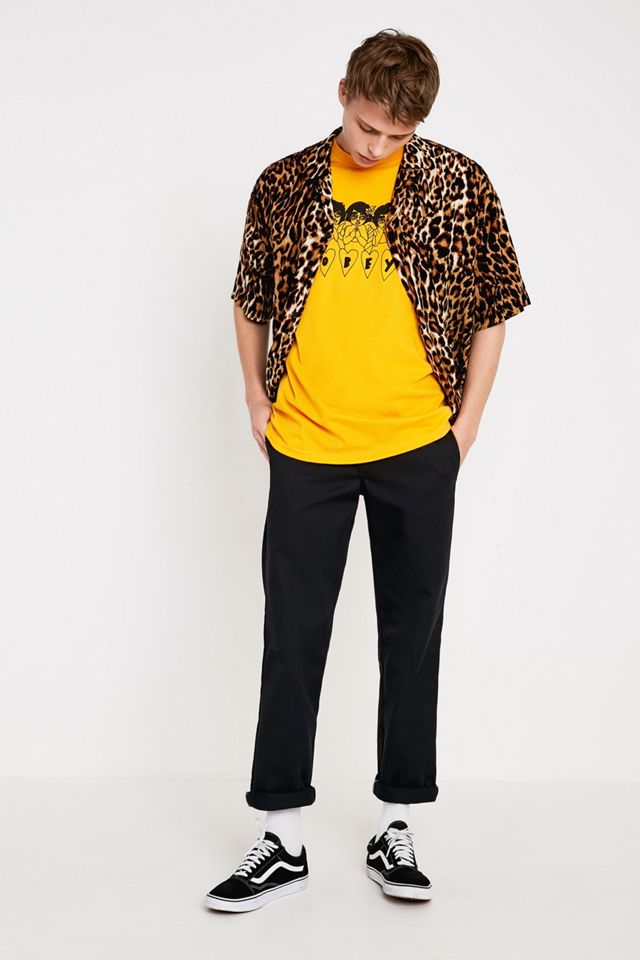 UO Leopard Print Short-Sleeve Shirt #3