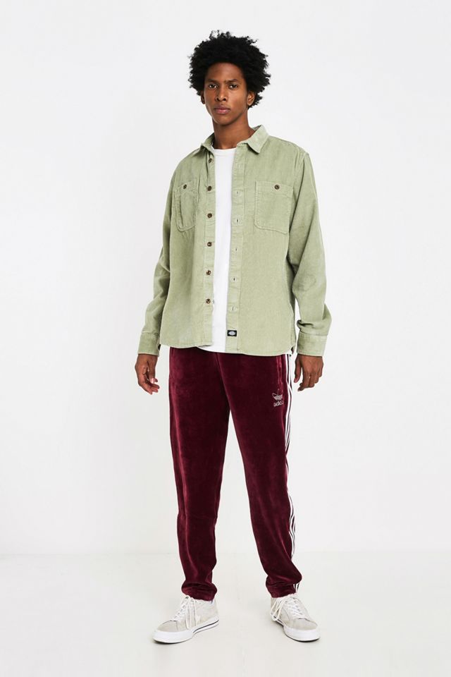 Dickies Arthurdale Oil Green Corduroy Shirt #2