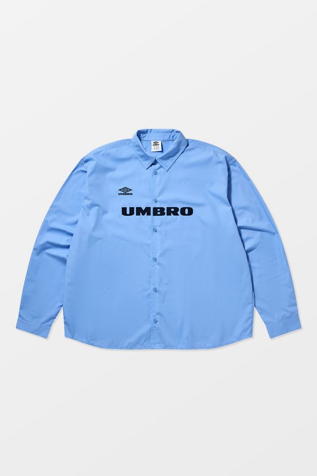 Umbro UO Exclusive Blue Logo Oxford Shirt #6