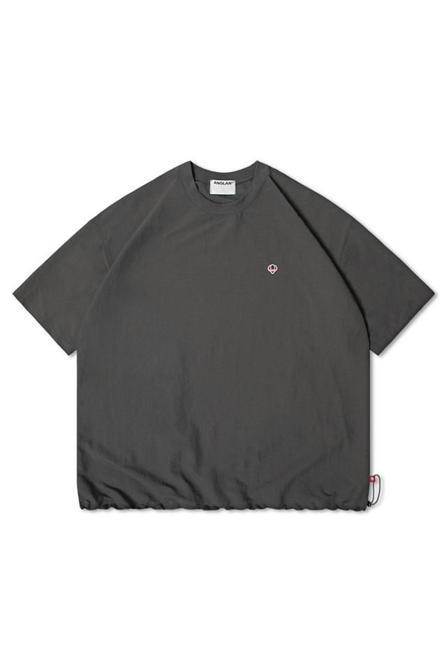 Anglan Grey Wappen Nylon T-Shirt #1