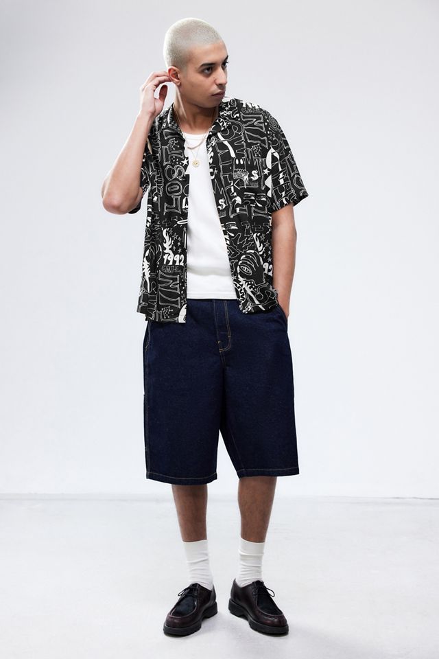 BDG Camicia Scarabocchio Nera #3