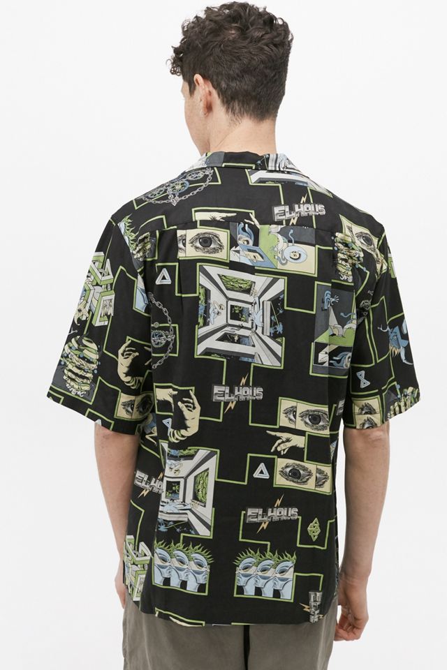 Elhaus Glide Allover Stampa Camicia #1