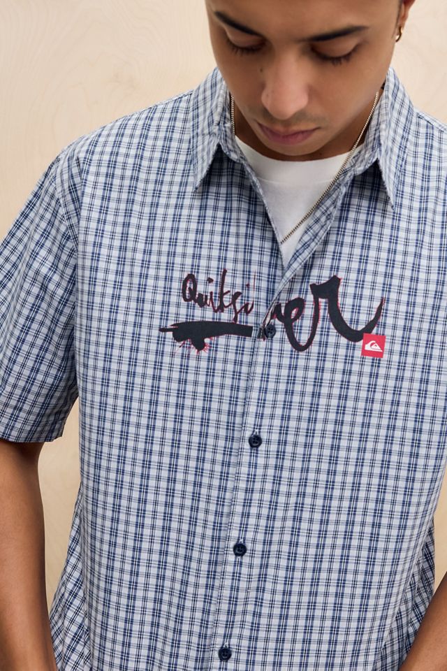 Camisa a Cuadros Quiksilver UO Exclusiva #1