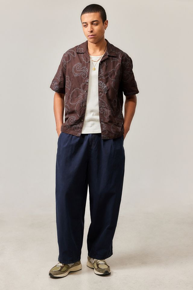 Camisa Floral Bordada Marrón Temp Surf Co UO Exclusiva #2