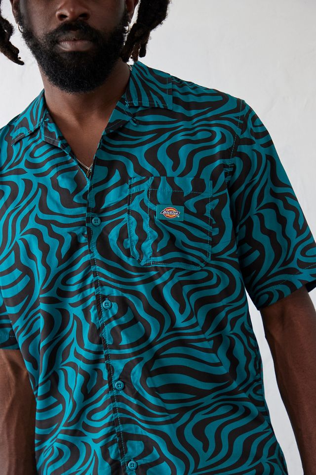 Dickies Deep Lake Zebra Clackamas Shirt #1