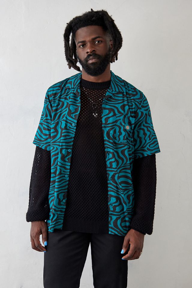 Dickies Deep Lake Zebra Clackamas Shirt #3