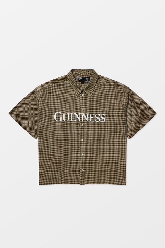 Basic Pleasure Mode UO Exklusives braunes Guinness Karohemd #6
