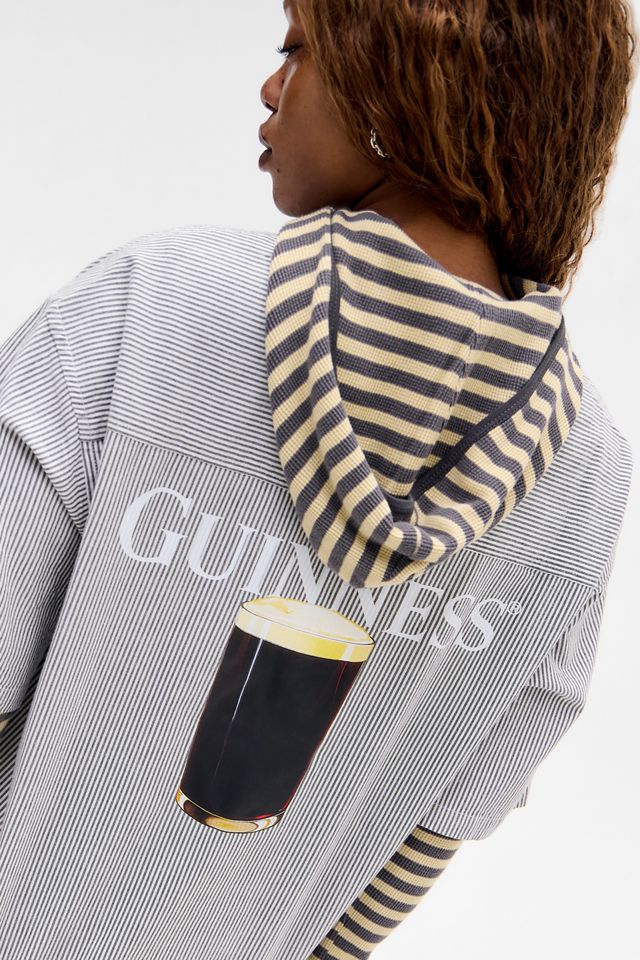 Basic Pleasure Mode UO Exclusive Camicia a Righe Blu Guinness #5