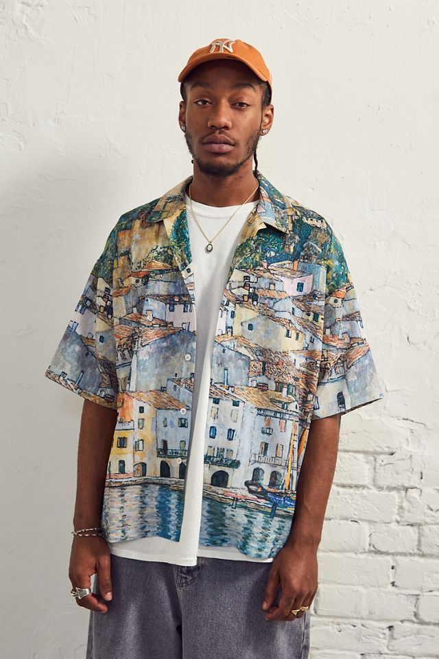 UO National Gallery Klimt Landscape Shirt  #1
