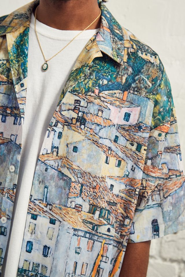 UO National Gallery Klimt Landscape Shirt  #3