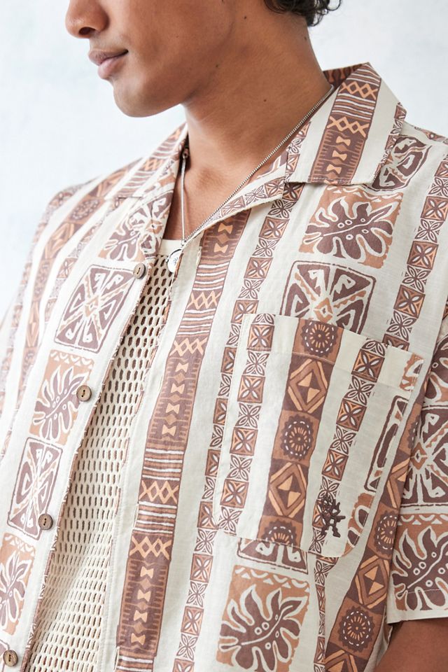 Chemise UO imprimé surf marron #2