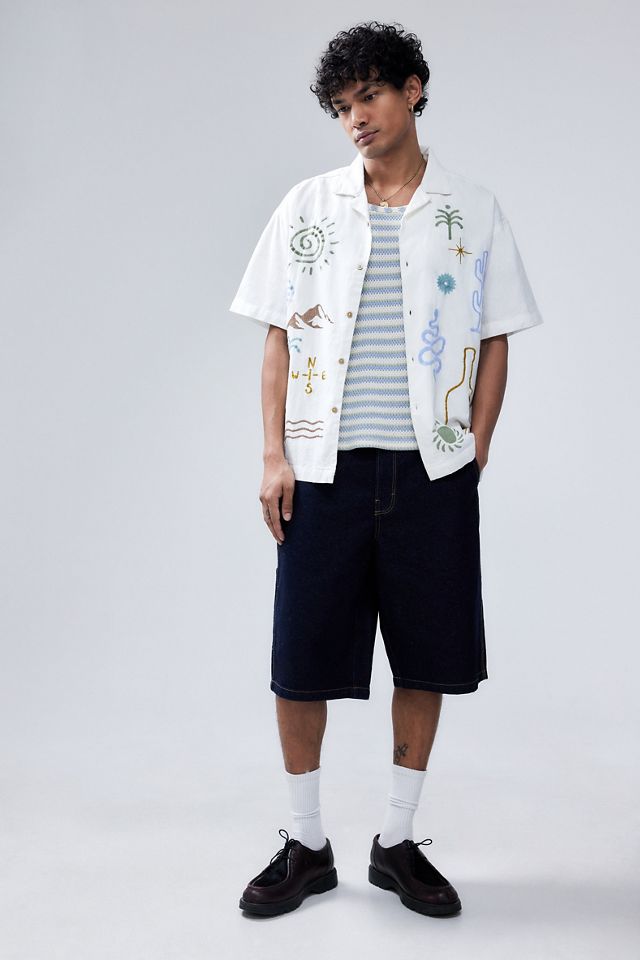 Chemise brodée UO White Ray #2