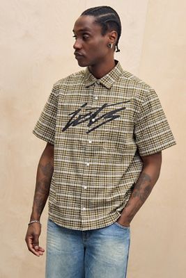 iets frans... Brown Check Shirt