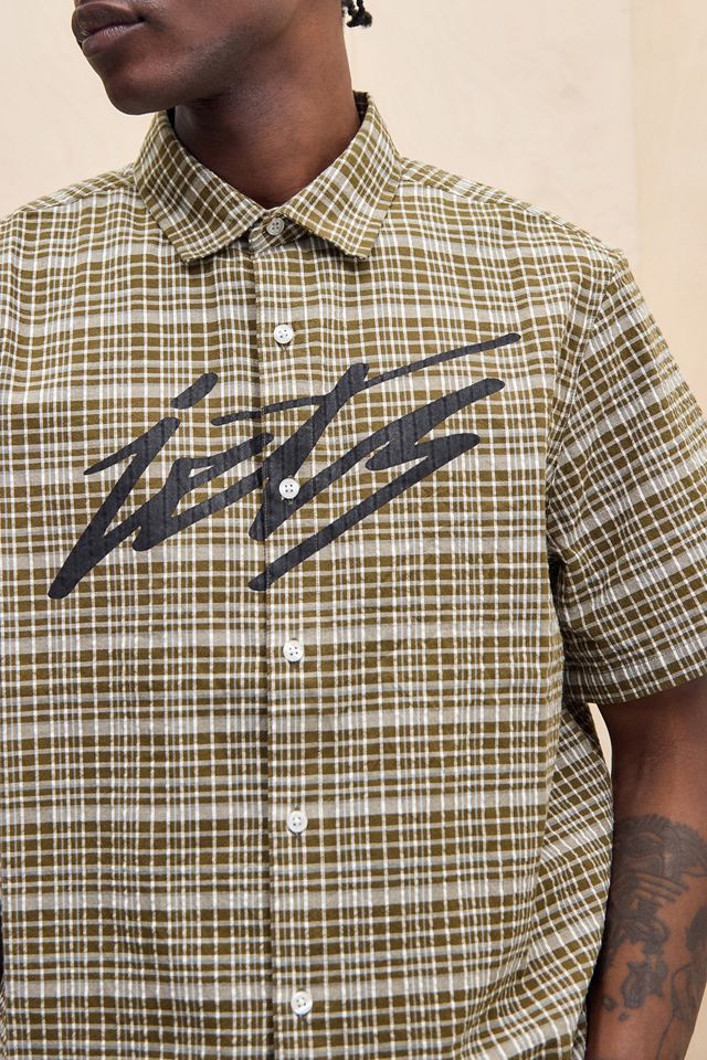 iets frans... Brown Check Shirt #1