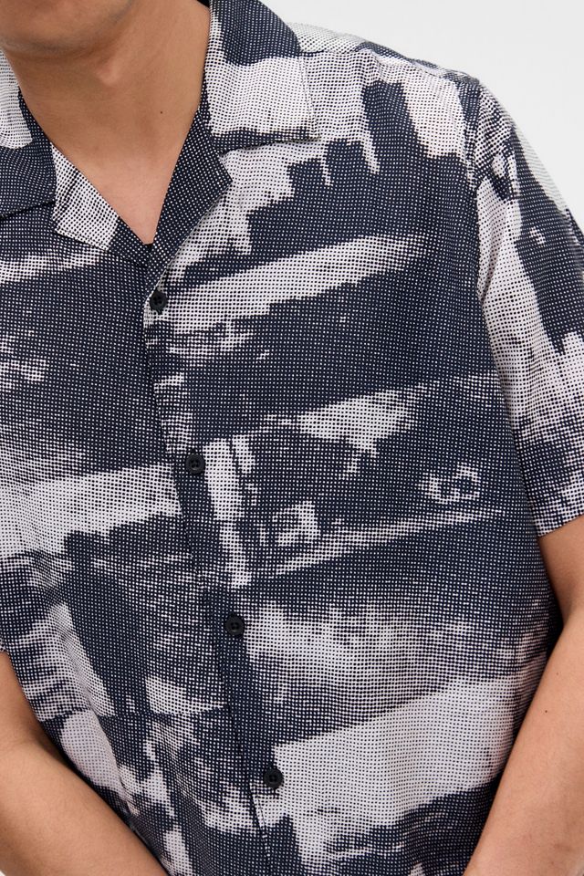 UO Photographic Pixel Short Sleeve Shirt #2