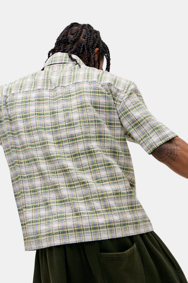 iets frans... Camicia Cole Bianca e Verde con Zip #3