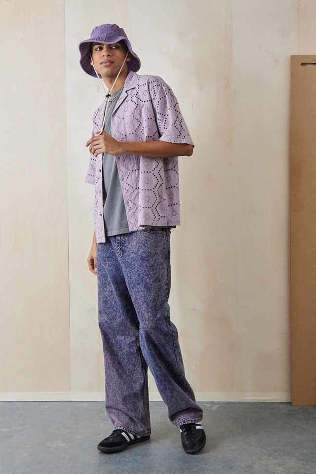 BDG Camicia Anglaise Broderie Lilla #1