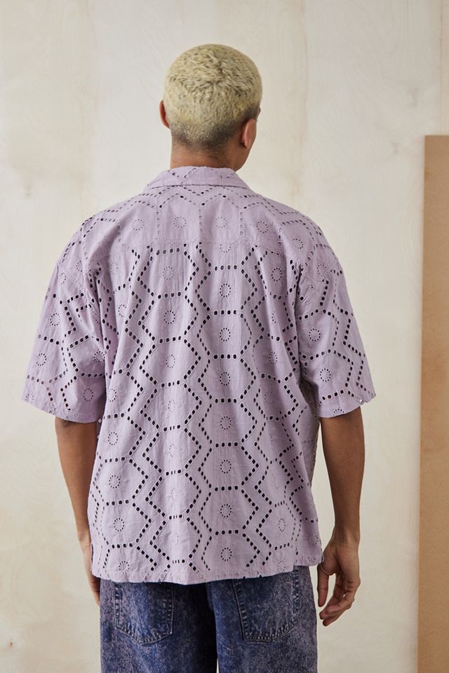 BDG Camicia Anglaise Broderie Lilla #2