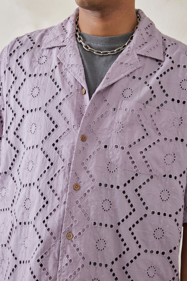 BDG Camicia Anglaise Broderie Lilla #3