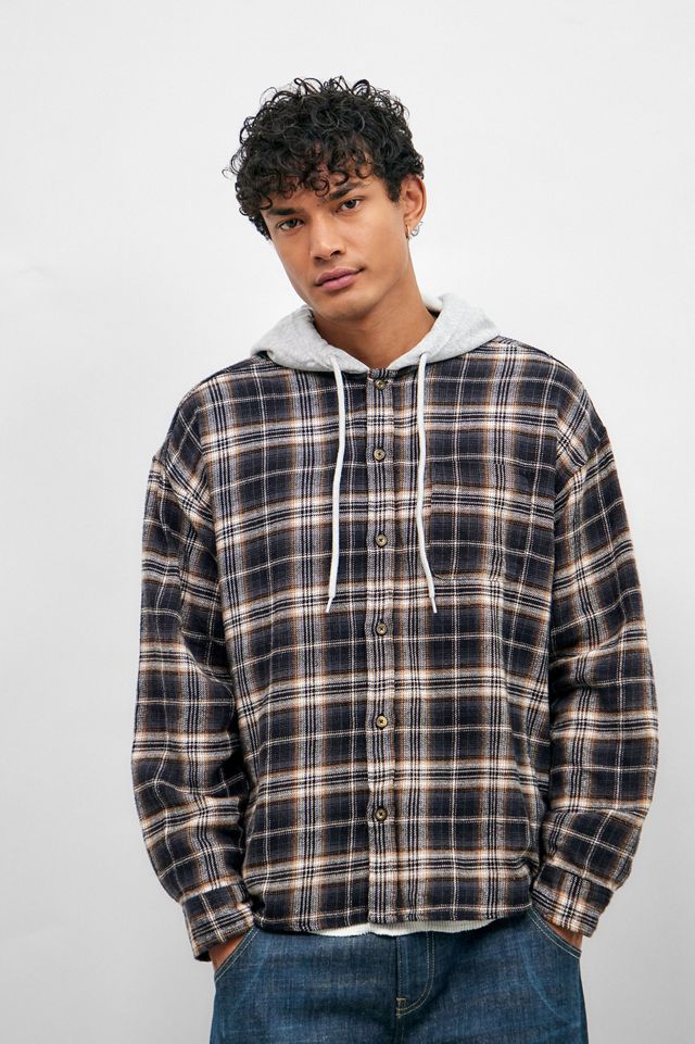 BDG Kapuzen-Check-Hemd #4