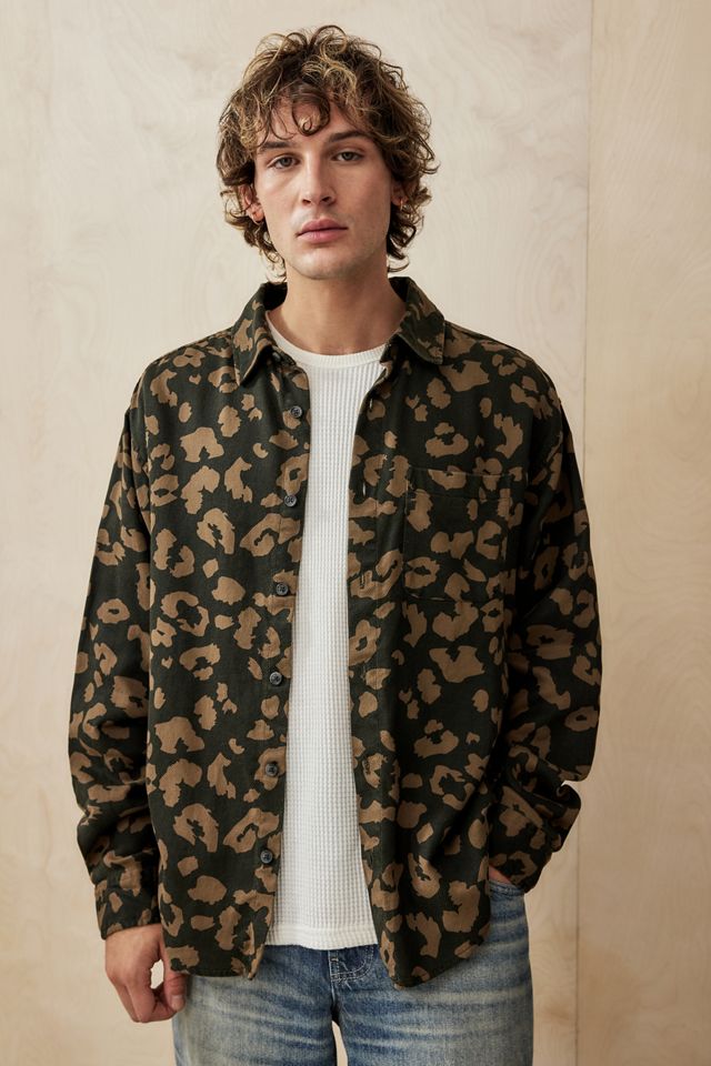 Camisa de Manga Larga con Estampado de Leopardo BDG #2